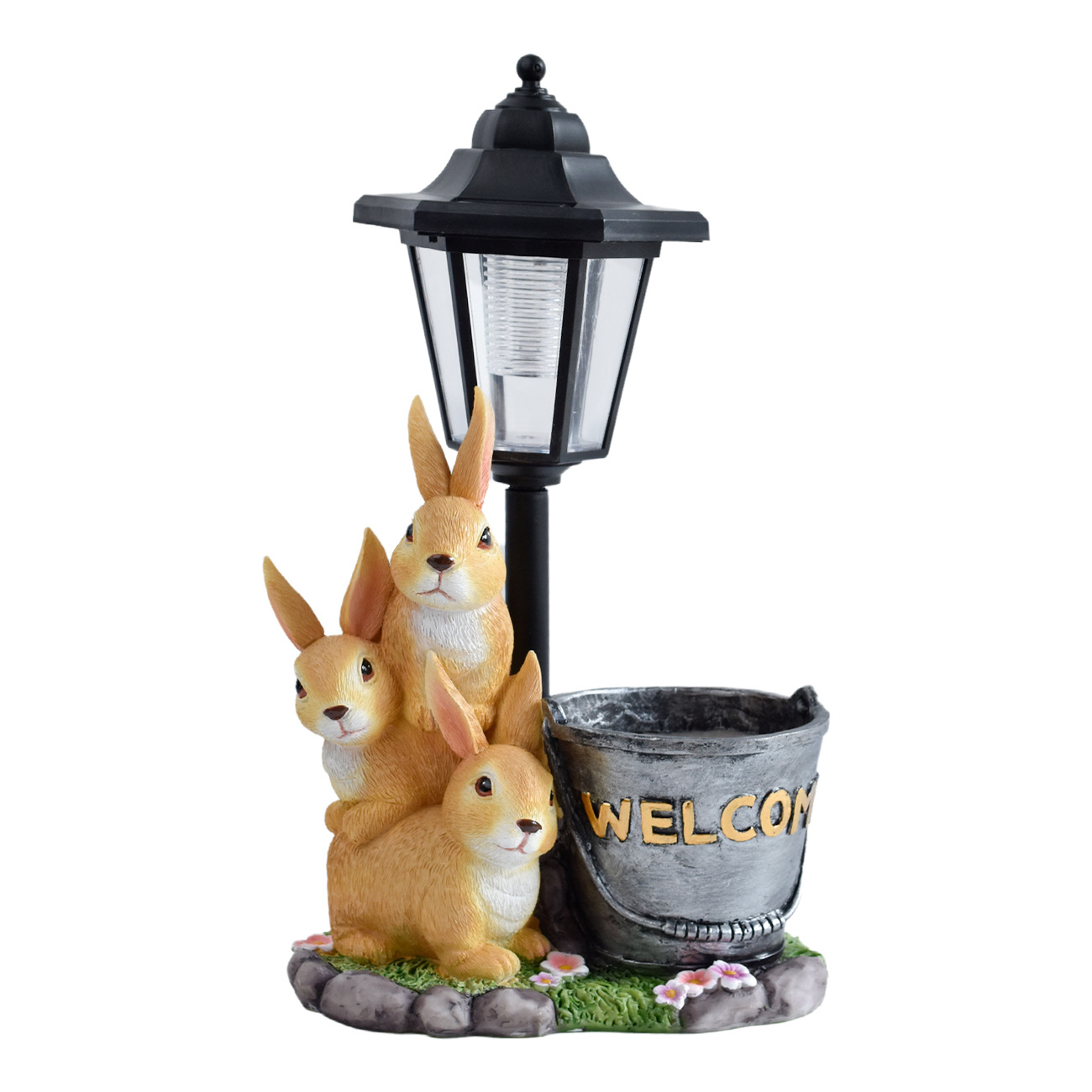 โคมไฟสวนพลังงานแสงอาทิตย์รูปกร - Succulent Set บทวิจารณ์และราคา